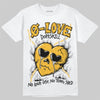 Jordan 5 'Tokyo' DopeSkill T-Shirt Crying Heart Graphic Streetwear - White