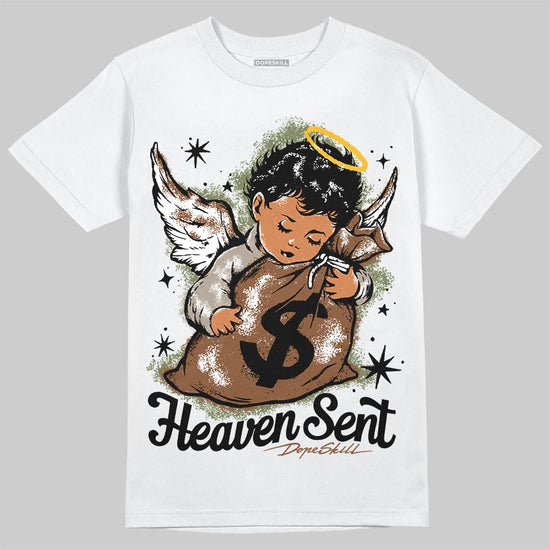 New Balance ABZORB 2010 “Pecan” DopeSkill T-Shirt Heaven Sent Graphic Streetwear - White 
