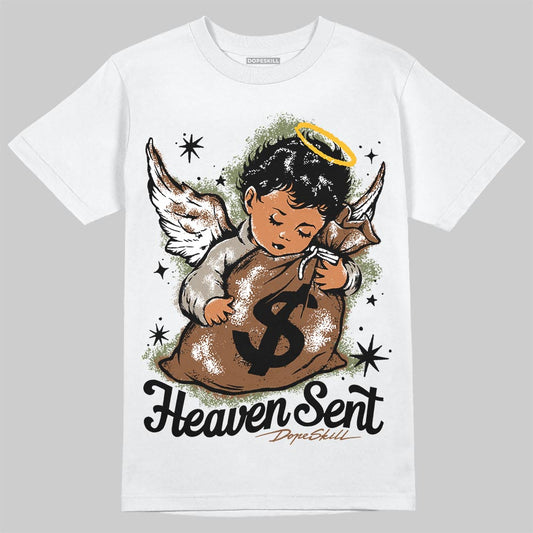 New Balance ABZORB 2010 “Pecan” DopeSkill T-Shirt Heaven Sent Graphic Streetwear - White 