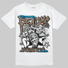 Jordan 3 GS “We Outside” DopeSkill T-Shirt Distorted Realms Graphic Streetwear - White
