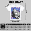 PURPLE Collection DopeSkill Oversize Print T-Shirt Wealthy Graphic