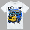 Royal Blue Sneakers DopeSkill T-Shirt ENGINE Tshirt Graphic Streetwear - White