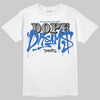Jordan 3 "True Blue" DopeSkill T-Shirt Dope Dreams Graphic Streetwear - White