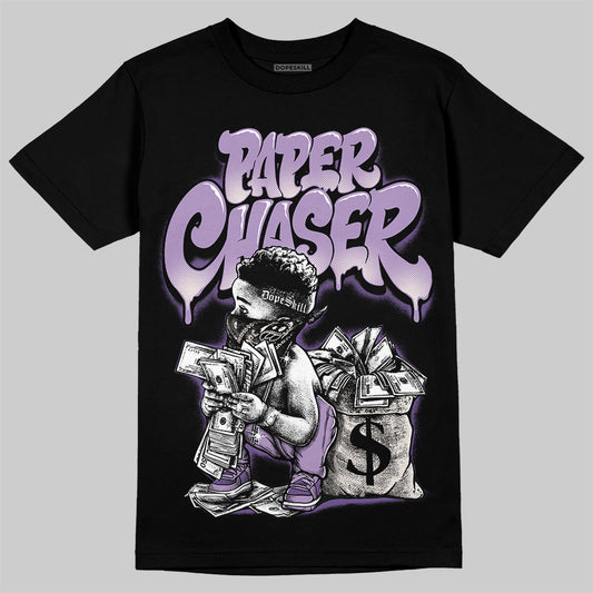 Jordan 10 WMNS “Hydrangeas” DopeSkill T-Shirt Paper Chaser Boy Graphic Streetwear  Black