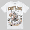 Nike Air Force 1 Low Canvas “Linen” DopeSkill T-Shirt Cant Lose Graphic Streetwear - White