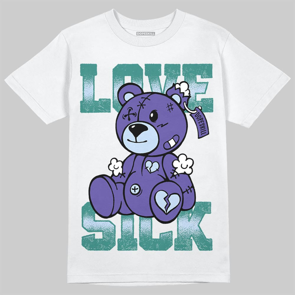 Jordan 5 OG “Grape” DopeSkill T-Shirt Love Sick Graphic Streetwear - White