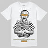 Olive Sneakers DopeSkill T-Shirt Scared Money Don't Make No Money Graphic Streetwear - White 