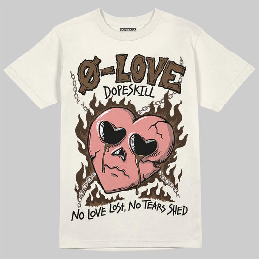 Jordan 1 High OG “Baroque Brown” DopeSkill T-Shirt Crying Heart Graphic Streetwear - Sand