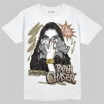 Jordan 6 Retro Neutral Olive DopeSkill T-Shirt NPC Graphic Streetwear - White 