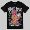 Asics Gel-Kayano 14 ‘Cream Sweet Pink’ DopeSkill T-Shirt False Love Graphic Streetwear - Black