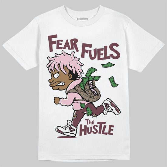 Asics Gel-Cumulus 16 "Port Royal" DopeSkill T-Shirt Fear Fuels The Hustle Graphic Streetwear - White 