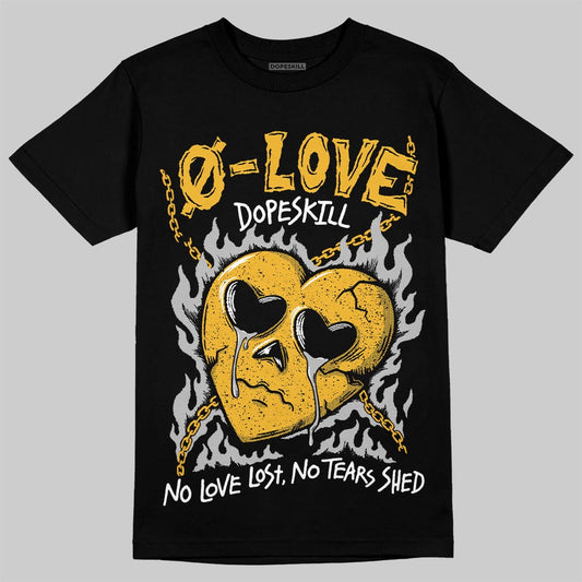 Jordan 5 'Tokyo' DopeSkill T-Shirt Crying Heart Graphic Streetwear - Black