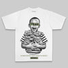 Olive Oversize Print Scared Money Don't Make No Money DopeSkill Graphic Premium T-shirt Streetwear - White