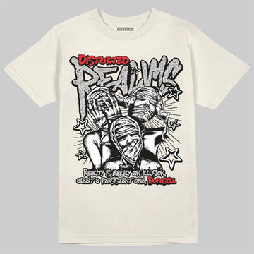 Jordan 1 Retro High OG “Sail” DopeSkill T-Shirt Distorted Realms Graphic Streetwear