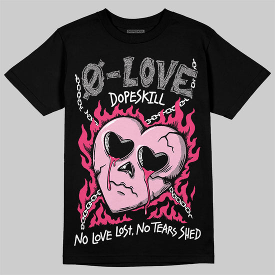 Jordan 3 “Wings” DopeSkill T-Shirt Crying Heart Graphic Streetwear - Black