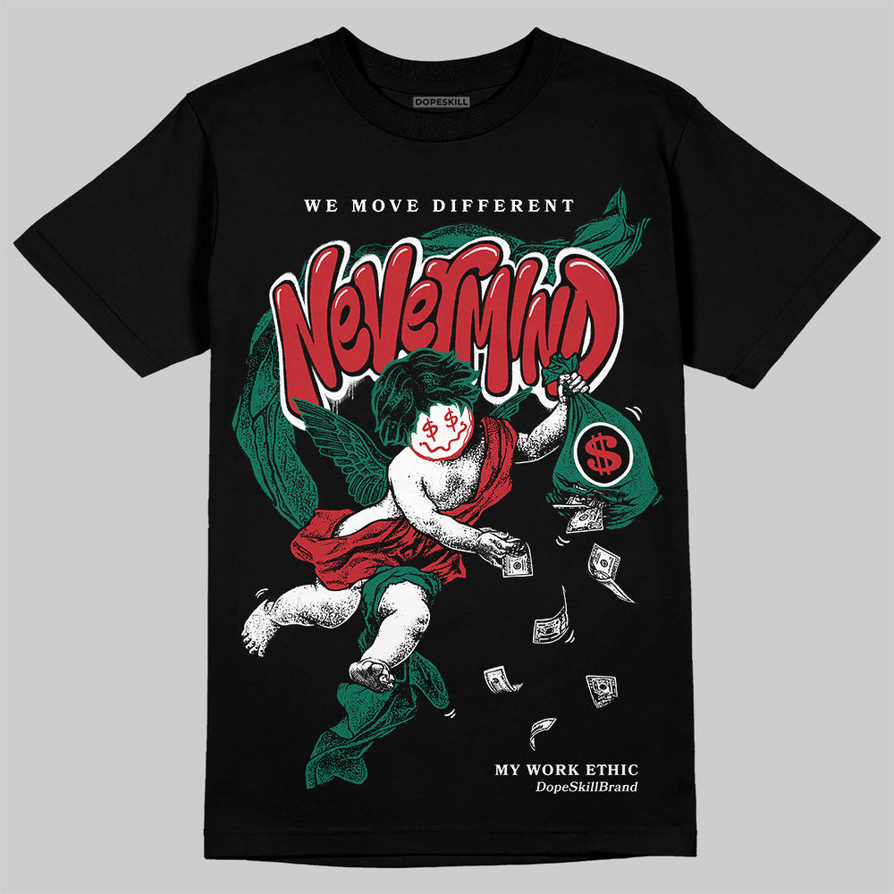 Jordan 5 ‘El Grito’ DopeSkill T-Shirt Nevermind Graphic Streetwear - Black