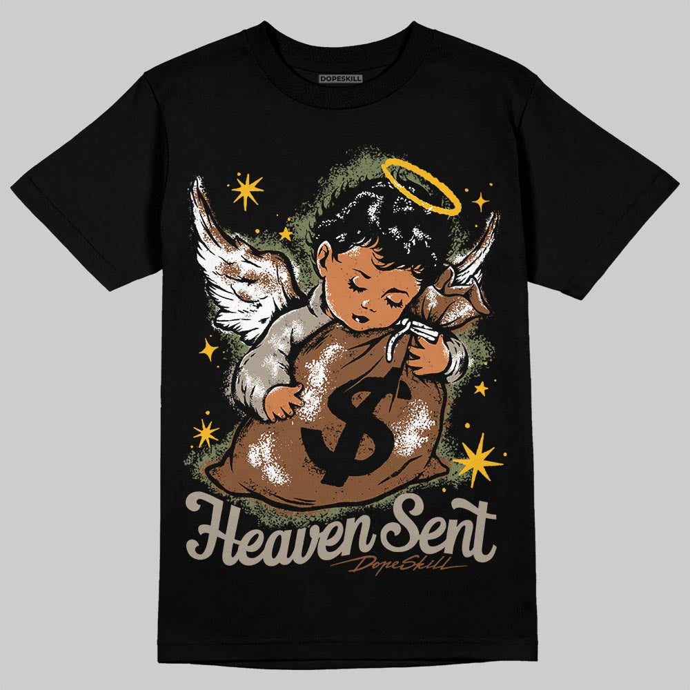 New Balance ABZORB 2010 “Pecan” DopeSkill T-Shirt Heaven Sent Graphic Streetwear - black