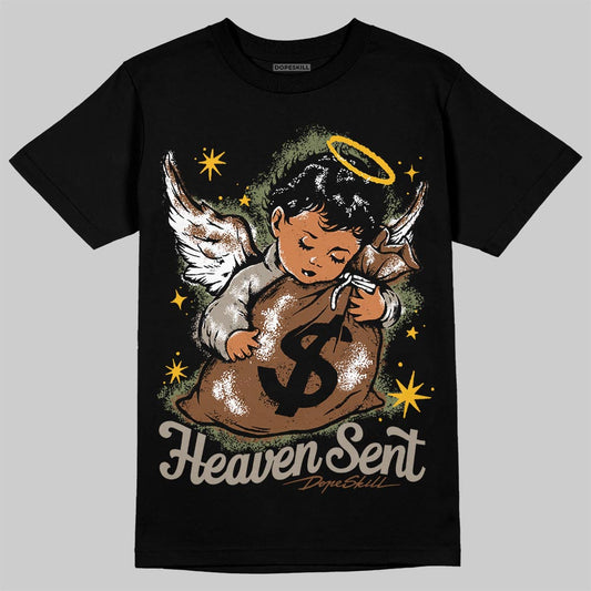 New Balance ABZORB 2010 “Pecan” DopeSkill T-Shirt Heaven Sent Graphic Streetwear - black