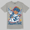 Jordan 12 Retro French Blue (2025) DopeSkill T-Shirt Heaven Sent Graphic Streetwear - Gravel