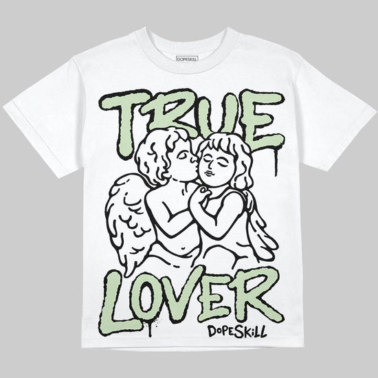 Jordan 4 WMNS “Seafoam” (2025) DopeSkill Oversize Print T-Shirt True Lover Graphic Streetwear