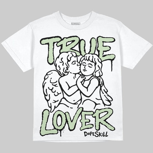 Jordan 4 WMNS “Seafoam” (2025) DopeSkill Oversize Print T-Shirt True Lover Graphic Streetwear