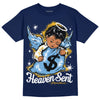 Jordan 1 High OG “First in Flight” DopeSkill Navy T-shirt Heaven Sent Graphic Streetwear