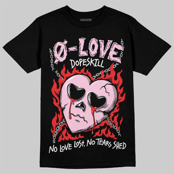 Awake NY x Air Jordan 5 Arctic Pink DopeSkill T-Shirt Crying Heart Graphic Streetwear - Black