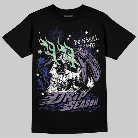 Jordan 1 Retro Low OG Zion Williamson Voodoo Alternate DopeSkill T-Shirt Drip Season Graphic Streetwear - Black