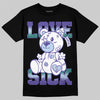 Jordan 5 OG “Grape” DopeSkill T-Shirt Love Sick Graphic Streetwear - Black