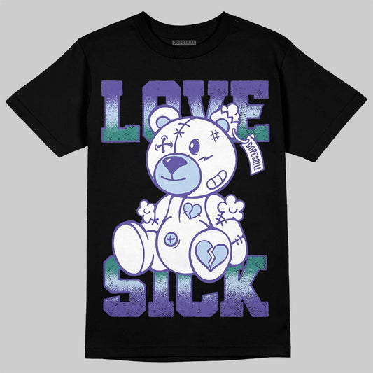 Jordan 5 OG “Grape” DopeSkill T-Shirt Love Sick Graphic Streetwear - Black