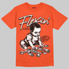 Jordan 1 Retro High OG Shattered Backboard (2025) DopeSkill T-Shirt Flexin' Graphic Streetwear - Orange