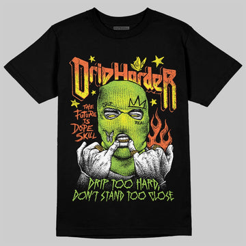 Neon Green Sneakers DopeSkill T-Shirt Drip Harder Graphic Streetwear - black