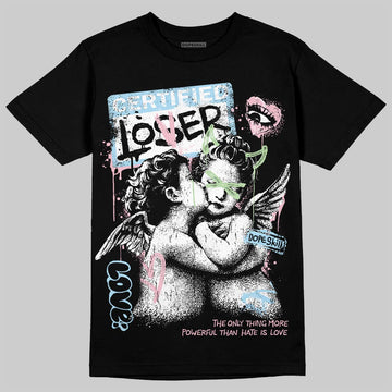 Jordan 4 Retro Valentine's Day (2026) DopeSkill T-Shirt Certified Lover Graphic Streetwear - black