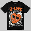 Jordan 1 Retro High OG Shattered Backboard (2025) DopeSkill T-Shirt Crying Heart Graphic Streetwear - Black