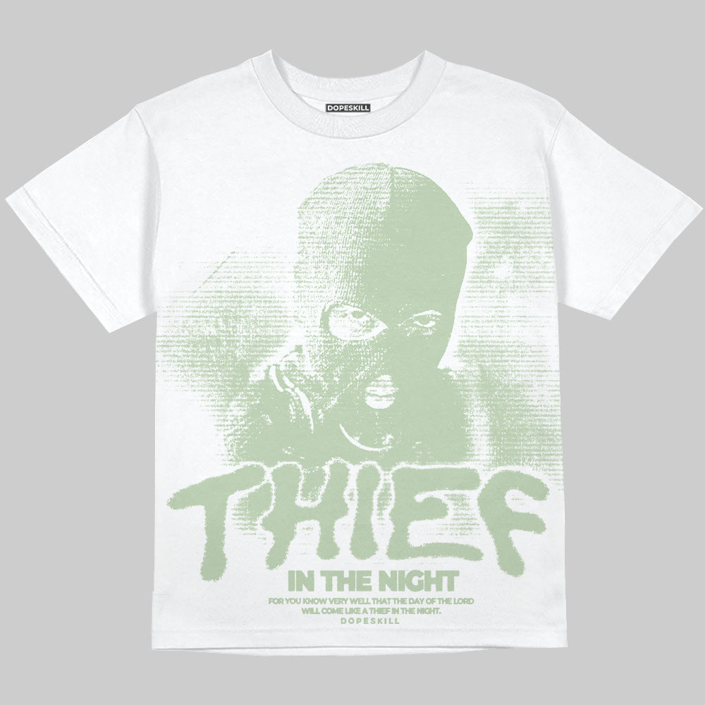 Jordan 4 WMNS “Seafoam” (2025) DopeSkill Sweatshirt Thief In The Night Graphic Streetwear