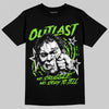 Neon Green Sneakers DopeSkill T-Shirt Outlast Graphic Streetwear - black