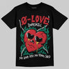 Jordan 3 Mexico 'El Vuelo' DopeSkill T-Shirt Crying Heart Graphic Streetwear - Black