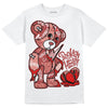 Jordan 13 “Dune Red” DopeSkill T-Shirt Broken Heart Graphic Streetwear - White