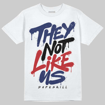 Jordan 11 “Rare Air” DopeSkill T-Shirt They Not Like Us Graphic Streetwear - White