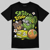 Neon Green Sneakers DopeSkill T-Shirt SRSLY Study Graphic Streetwear - Black