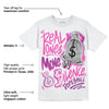 Hyper Violet 4s DopeSkill T-Shirt Real Ones Move In Silence Graphic