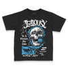 Jordan 1 High OG “UNC” Reimagined DopeSkill Toddler Kids T-shirt Jealousy Graphic Streetwear - Black