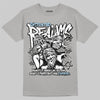 Jordan 5 Retro Wolf Grey (2026) DopeSkill T-Shirt Distorted Realms Graphic Streetwear - Gravel