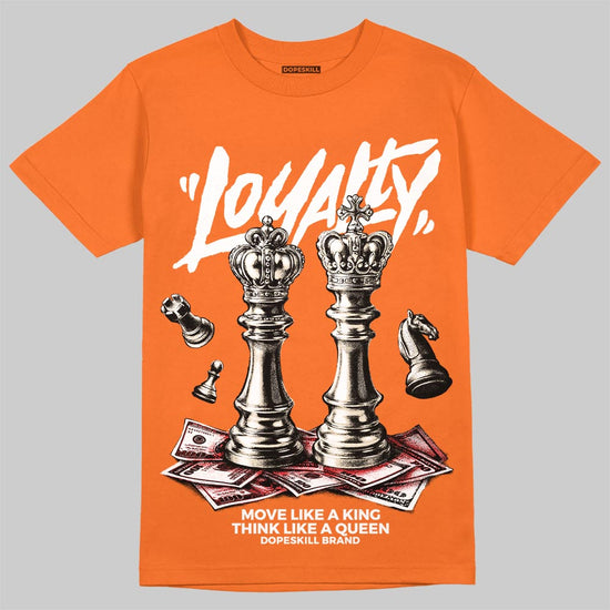 Jordan 3 “Orange Citrus” DopeSkill T-Shirt Loyalty Graphic Streetwear - orange