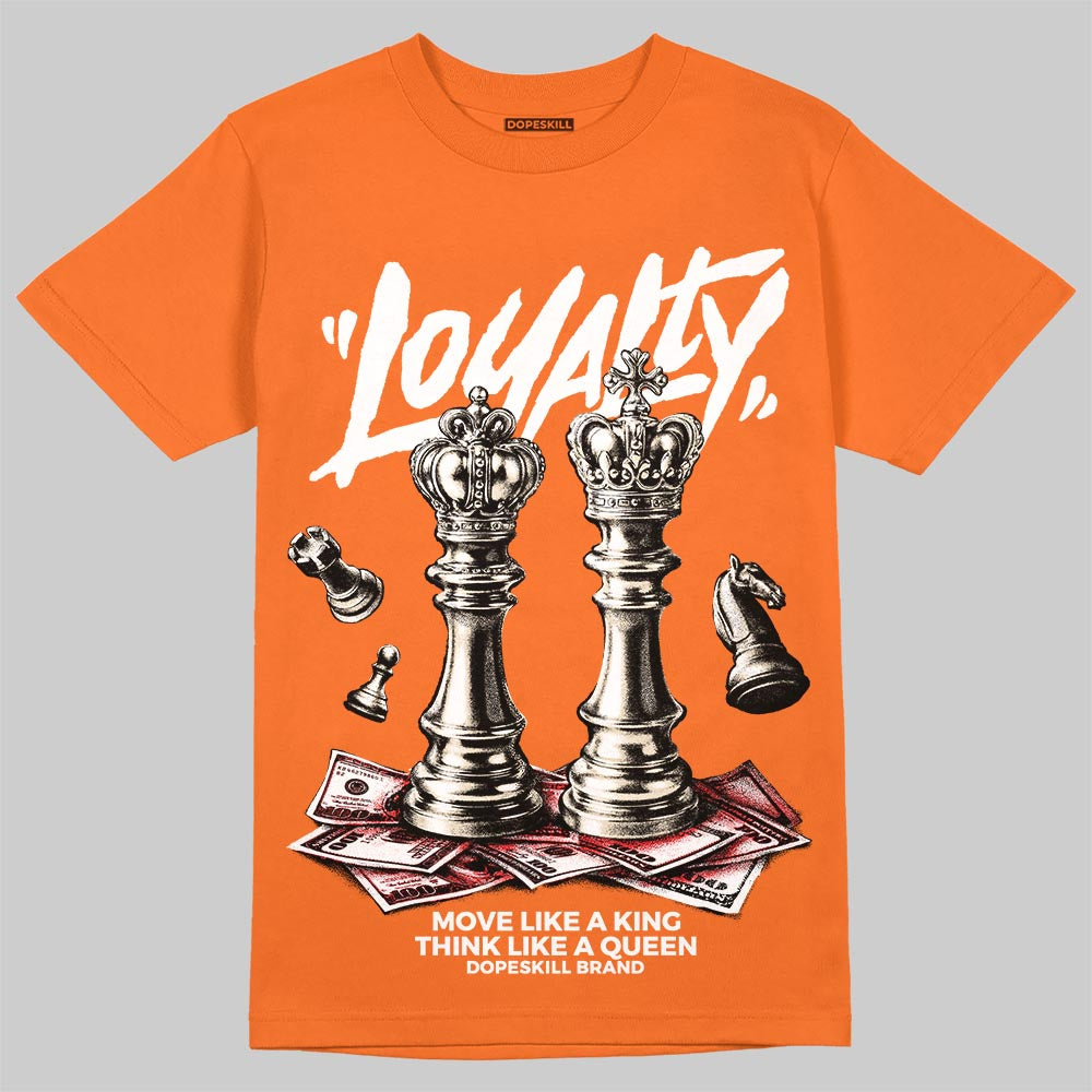 Jordan 3 “Orange Citrus” DopeSkill T-Shirt Loyalty Graphic Streetwear - orange