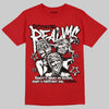Jordan 13 Retro OG Chicago (2026) DopeSkill T-Shirt Distorted Realms Graphic Streetwear - red