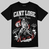 Air Foamposite One 'Triple White' DopeSkill T-Shirt Cant Lose Graphic Streetwear - Black