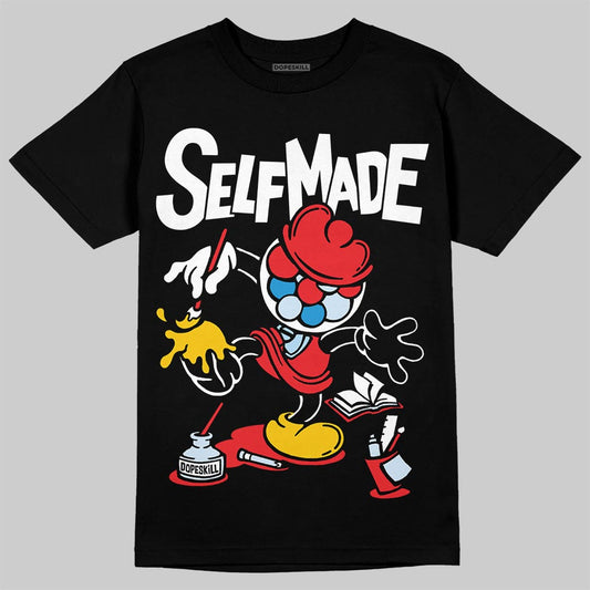 Jordan 11 Retro Cherry DopeSkill T-Shirt Self Made Graphic Streetwear - Black
