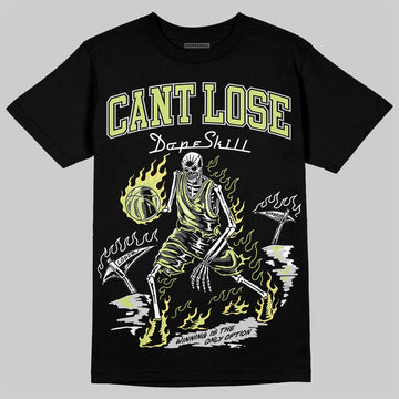 Jordan 4 GS “Light Lemon Twist” DopeSkill T-Shirt Cant Lose Graphic Streetwear - black