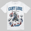 Jordan 12 Retro French Blue (2025) DopeSkill T-Shirt Cant Lose Graphic Streetwear - White 